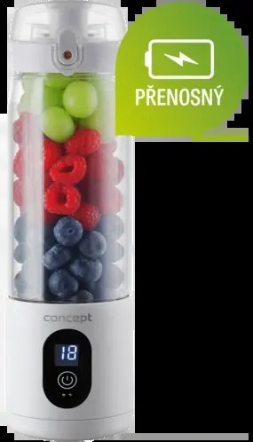 Blender personalny Smoothie bezprzewodowy FitMaker biały SM4000