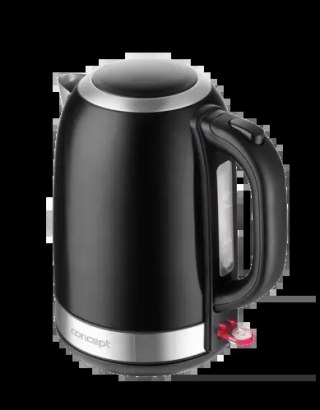 Czajnik elektryczny 1,7 l STRIX stal nierdzewna czarny RK3245