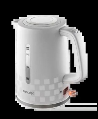 Czajnik elektryczny plastikowy 1,7 l 3D biały RK2340