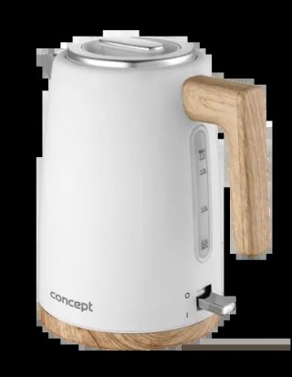 Czajnik elektryczny stal nierdzewna 1,7 l biały ELWOOD 1,7 l RK3315