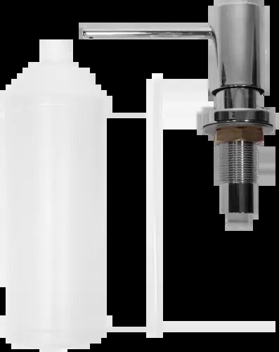 Dozownik płynu do naczyń 350ml chrom DS350ss Dozownik płynu do naczyń 350ml chrom DS350ss