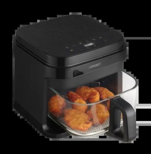 Frytkownica beztłuszczowa Air Fryer GLASS & FAST 5,5 l FR5500 Frytkownica beztłuszczowa Air Fryer GLASS & FAST 5,5 l FR5500