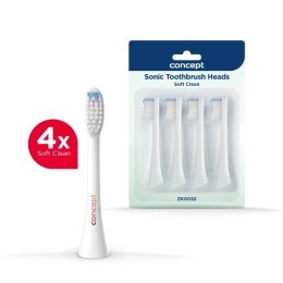 Końcówka szczoteczki do zębów PERFECT SMILE ZK500x, Soft Clean, 4 szt, biała ZK0052