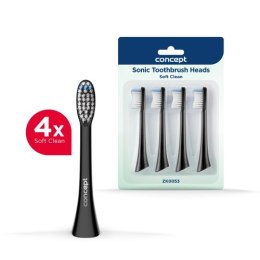 Końcówka szczoteczki do zębów PERFECT SMILE ZK500x, Soft Clean, 4 szt, czarny ZK0053
