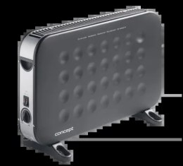 Konwektor 2000 W czarny KS3014bc