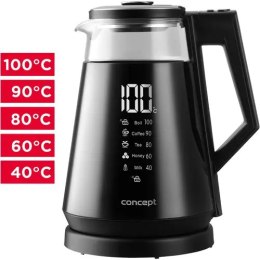 RK4170 Czajnik elektryczny szklany 1,7 l THERMOSENSE