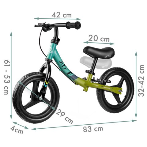 Rowerek biegowy dla dzieci Ricokids Fun Adventure Rowerek biegowy dla dzieci Ricokids Fun Adventure