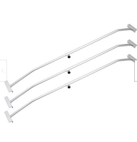 3 wsporniki do plandeki aluminiowe regulowane 140-210 cm płaskie przyczepa