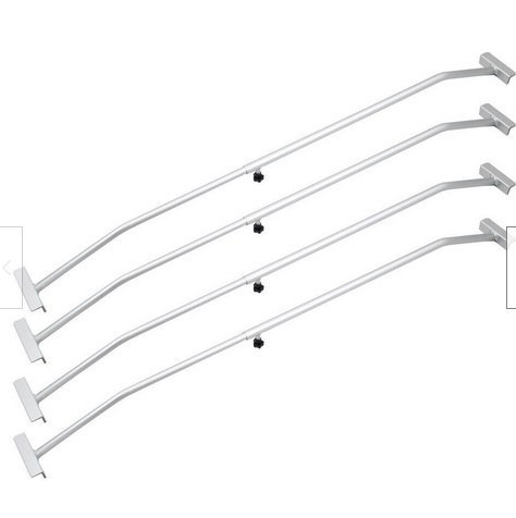 4 wsporniki do plandeki aluminiowe 140-210 cm płaskie regulowane przyczepa