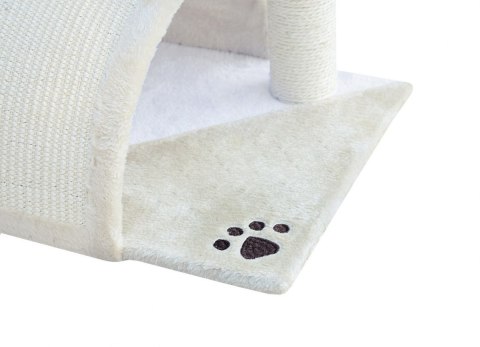 DRAPAK DLA KOTA MAŁY LEGOWISKO SŁUPEK BUDKA HAMAK BEŻOWY 43 CM DRAPAK DLA KOTA MAŁY LEGOWISKO SŁUPEK BUDKA HAMAK BEŻOWY 43 CM