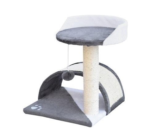 DRAPAK DLA KOTA MAŁY LEGOWISKO SŁUPEK BUDKA HAMAK ZABAWKA 43 cm DRAPAK DLA KOTA MAŁY LEGOWISKO SŁUPEK BUDKA HAMAK ZABAWKA 43 cm