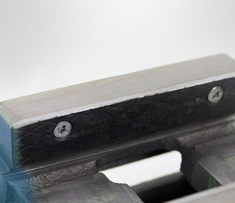 Imadło Maszynowe 65 mm Stalowe Utwardzane Szczęki Rozpiętość 56 mm