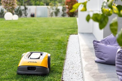 Kosiarka robot stig do 600m² sterowanie aplikacją automatyczne koszenie