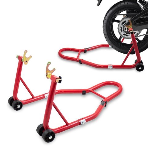 Stojak motocyklowy tylnego koła stalowy 250kg regulowany CERTYFIKOWANY Stojak motocyklowy tylnego koła stalowy 250kg regulowany CERTYFIKOWANY