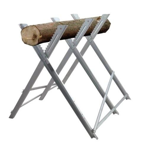 Stojak na Drewno do Cięcia Ocynkowany Wytrzymały 150kg Kompaktowy Bituxx Stojak na Drewno do Cięcia Ocynkowany Wytrzymały 150kg Kompaktowy Bituxx
