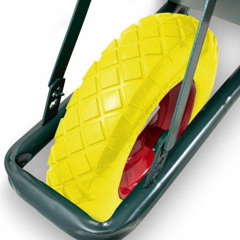 Taczka budowlana 100l 250kg stal ocynkowana koło pu pełne wytrzymała Taczka budowlana 100l 250kg stal ocynkowana koło pu pełne wytrzymała