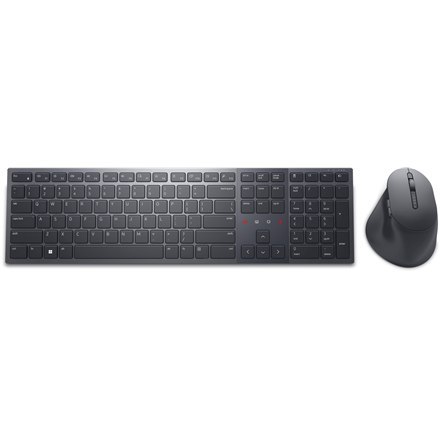 Dell | Premier Collaboration Keyboard and Mouse | KM900 | Keyboard and Mouse Set | Wireless | US | Graphite | USB-A | Wireless c