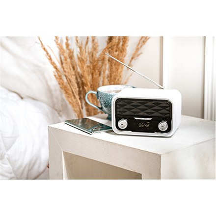 Adler | AD 1185 | Radio Bluetooth | Wejście AUX | Biały