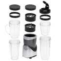 Adler Blender Smoothie Set | AD 4084 | Tabletop | 1200 W | Materiał słoika BPA-Free | Pojemność słoika 0,3+0,5+0,5+0,7 L | Krusz