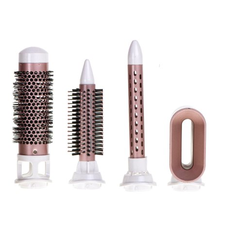 Adler Hair Styler 5 in 1 AD 2027, Number of heating levels 2, 1200 W, Pearl White, Rose Gold