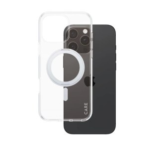 CARE by PanzerGlass Case Feature Silver Kickstand & MagSafe iPhone 16 Pro Max | CARE
