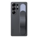 Dėklas Samsung Galaxy S25 Ultra Standing Grip Cover Juodas