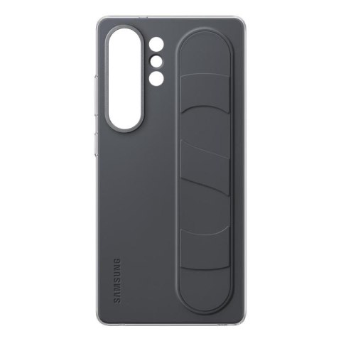 Dėklas Samsung Galaxy S25 Ultra Standing Grip Cover Juodas