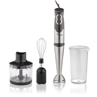Gallet | Naucelle 3w1 GALMIX435 | Blender | Blender ręczny | 500 W | Liczba prędkości 2 | Rozdrabniacz | Kruszenie lodu | Czarny