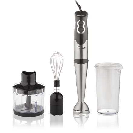 Gallet | Naucelle 3w1 GALMIX435 | Blender | Blender ręczny | 500 W | Liczba prędkości 2 | Rozdrabniacz | Kruszenie lodu | Czarny