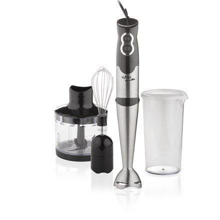 Gallet | Naucelle 3w1 GALMIX435 | Blender | Blender ręczny | 500 W | Liczba prędkości 2 | Rozdrabniacz | Kruszenie lodu | Czarny