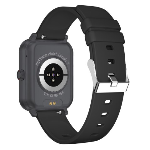 MyPhone Watch Classic 2 | Smart watch | TFT | 1.85" | Waterproof | Black