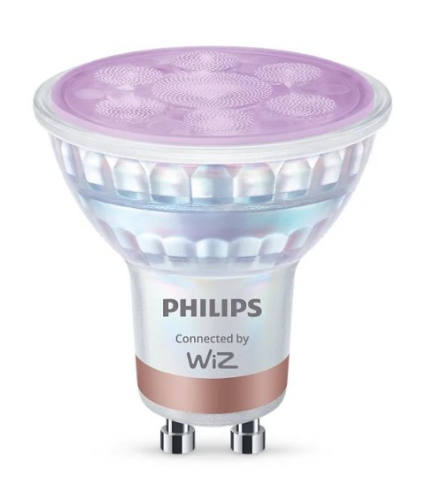 WiZ Philips Smart WiFi Spot PAR16 GU10 4,7W 36° 345Lm RGB, opakowanie 3szt | WiZ WiZ Philips Smart WiFi Spot PAR16 GU10 4,7W 36° 345Lm RGB, opakowanie 3szt | WiZ