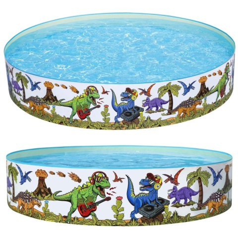 Basen ogrodowy Dinozaury 244 x 46 cm Bestway 55001 Basen ogrodowy Dinozaury 244 x 46 cm Bestway 55001