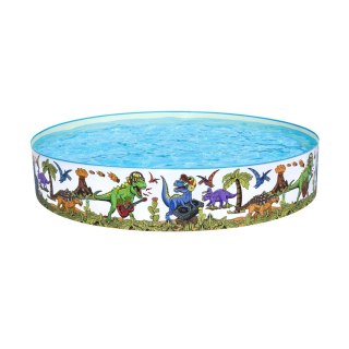 Basen ogrodowy Dinozaury 244 x 46 cm Bestway 55001