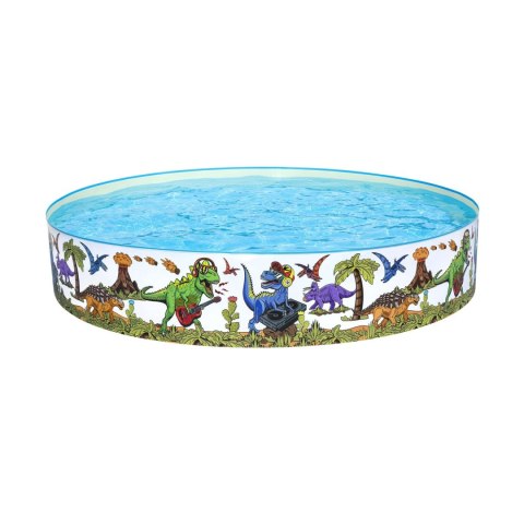 Basen ogrodowy Dinozaury 244 x 46 cm Bestway 55001 Basen ogrodowy Dinozaury 244 x 46 cm Bestway 55001