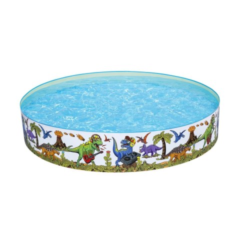 Basen ogrodowy Dinozaury 244 x 46 cm Bestway 55001 Basen ogrodowy Dinozaury 244 x 46 cm Bestway 55001