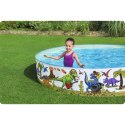 Basen ogrodowy Dinozaury 244 x 46 cm Bestway 55001