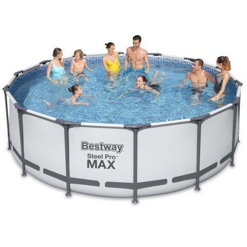Basen ogrodowy stelażowy 457 x 122 cm 18w1 Bestway 56438 Basen ogrodowy stelażowy 457 x 122 cm 18w1 Bestway 56438