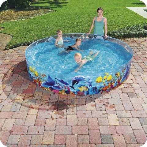 Basen rozporowy dla dzieci rybki 244x46cm Bestway 55031 Basen rozporowy dla dzieci rybki 244x46cm Bestway 55031