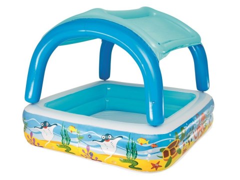 Basenik dla dzieci z daszkiem 140 x 140 x 114 cm Bestway 52192 Basenik dla dzieci z daszkiem 140 x 140 x 114 cm Bestway 52192