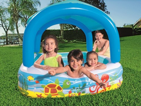 Basenik dla dzieci z daszkiem 140 x 140 x 114 cm Bestway 52192 Basenik dla dzieci z daszkiem 140 x 140 x 114 cm Bestway 52192