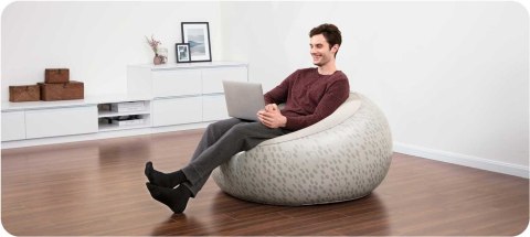 Fotel dmuchany pufa Bestway 75052 czerwony Fotel dmuchany pufa Bestway 75052 czerwony