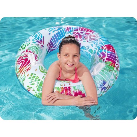 Kółko dla dzieci o średnicy 91 cm 3 kolory Bestway 36084 czerwony Kółko dla dzieci o średnicy 91 cm 3 kolory Bestway 36084 czerwony