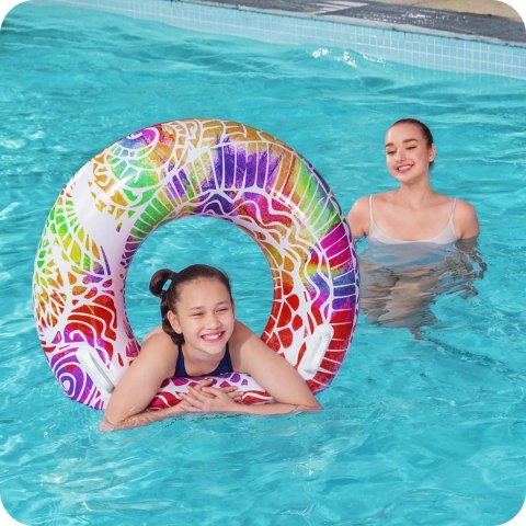 Kółko dla dzieci o średnicy 91 cm 3 kolory Bestway 36084 czerwony Kółko dla dzieci o średnicy 91 cm 3 kolory Bestway 36084 czerwony