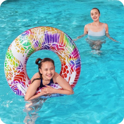 Kółko dla dzieci o średnicy 91 cm 3 kolory Bestway 36084 czerwony Kółko dla dzieci o średnicy 91 cm 3 kolory Bestway 36084 czerwony