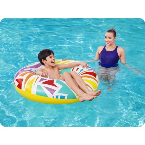 Koło do pływania 107cm Bestway 36228 biały Koło do pływania 107cm Bestway 36228 biały