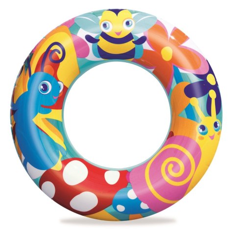 Koło plażowe do pływania dla dzieci 56 cm Bestway 36013 rybki i kraby Koło plażowe do pływania dla dzieci 56 cm Bestway 36013 rybki i kraby