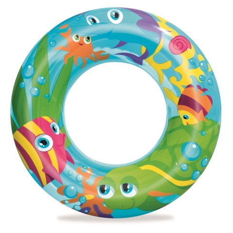 Koło plażowe do pływania dla dzieci 56 cm Bestway 36013 rybki i kraby Koło plażowe do pływania dla dzieci 56 cm Bestway 36013 rybki i kraby