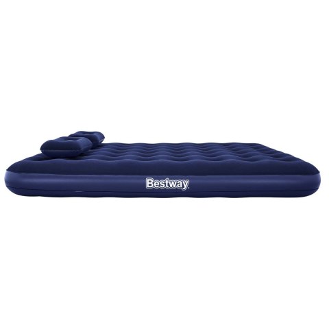 Materac dmuchany 203x152x22 cm z pompką tłokową Bestway 67374 Materac dmuchany 203x152x22 cm z pompką tłokową Bestway 67374