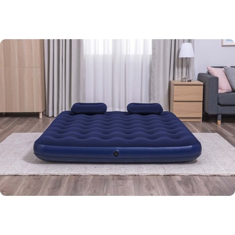 Materac dmuchany 203x152x22 cm z pompką tłokową Bestway 67374 Materac dmuchany 203x152x22 cm z pompką tłokową Bestway 67374
